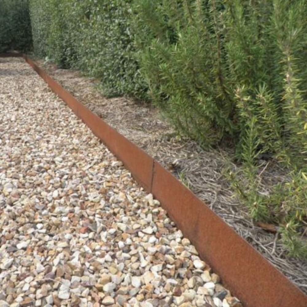 ขอบเหล็ก Corten - ความสูงหน้าขอบ 100 มม. (ต่อเมตร): รูปที่ 5