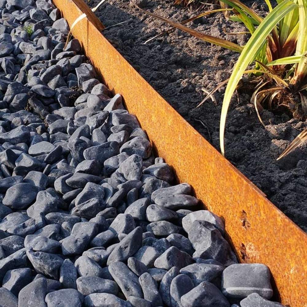 ขอบเหล็ก Corten - ความสูงหน้าขอบ 100 มม. (ต่อเมตร): รูปที่ 7
